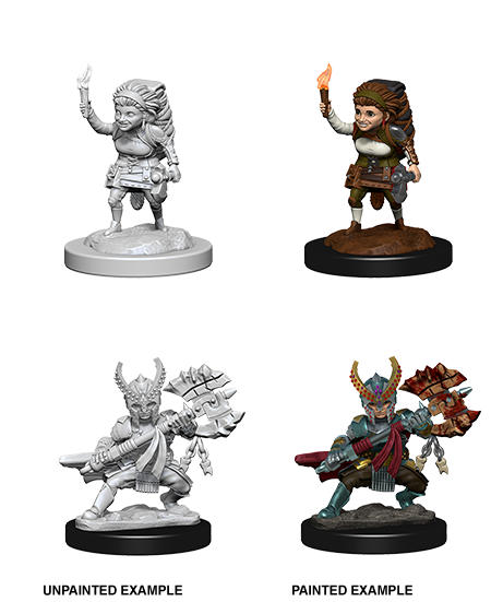 D&D Nolzur's Marvelous Miniatures: Halfling Fighter