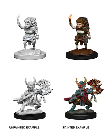 D&D Nolzur's Marvelous Miniatures: Halfling Fighter