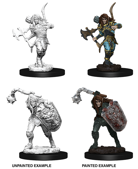 Pathfinder Battles Deep Cuts: Male Elf Fighter