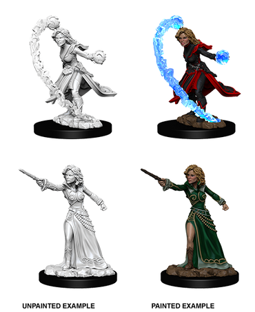 Pathfinder Battles Deep Cuts: Female Human Wizard