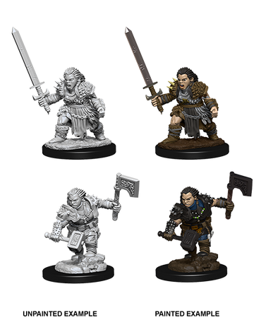 Pathfinder Battles Deep Cuts: Female Dwarf Barbarian