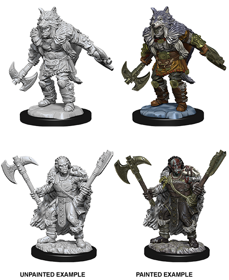 D&D Nolzur's Marvelous Miniatures: Half-Orc Barbarian