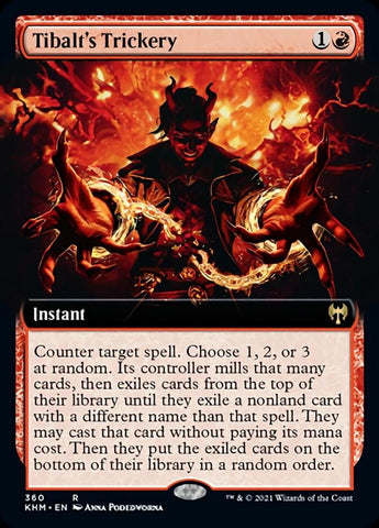 Tibalt's Trickery (Extended Art) [Kaldheim]