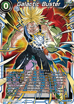 Galactic Buster (BT13-060) [Supreme Rivalry]