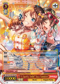 "A Sparkly Smile" Saya Yamabuki (BD/W63-E051SSP SSP) [BanG Dream! Girls Band Party! Vol.2]