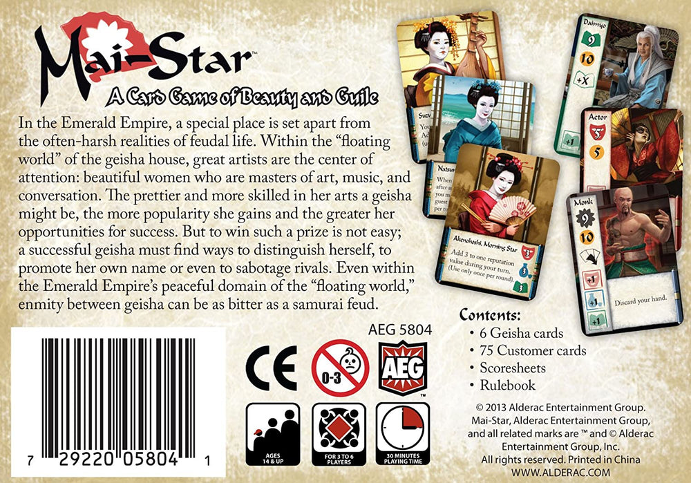 Mai-Star: A Card Game of Beauty and Guile