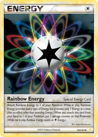 Rainbow Energy (104/123) [HeartGold & SoulSilver: Base Set]