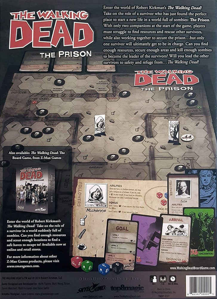 The Walking Dead: The Prison – Board Game