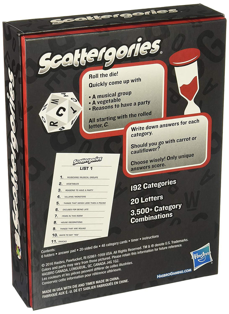 Scattergories