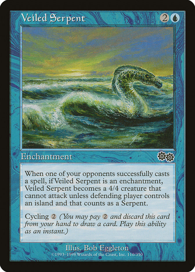 Veiled Serpent [Urza's Saga]