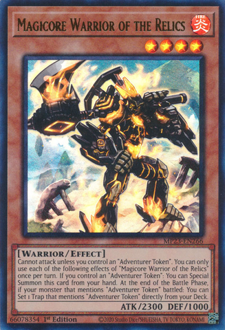 Magicore Warrior of the Relics [MP23-EN266] Ultra Rare