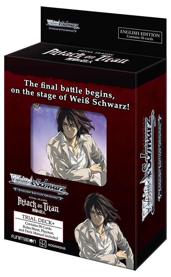 Weiss Schwarz: Attack on Titan - Final Season Trial Deck +