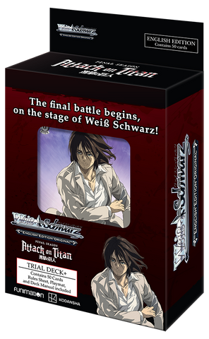 Weiss Schwarz: Attack on Titan - Final Season Trial Deck +