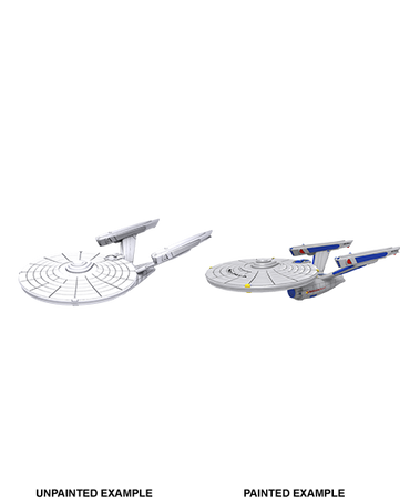 Star Trek: Deep Cuts Unpainted Miniatures - Constitution Class (refit)