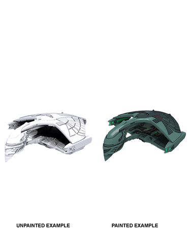 Star Trek: Deep Cuts Unpainted Miniatures: D'deridex Class