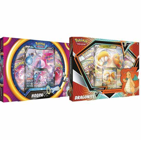 Pokemon: Dragonite V / Hoopa V Box