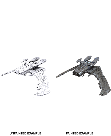 Star Trek: Deep Cuts Unpainted Miniatures: Reman Warbird