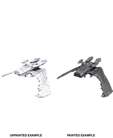 Star Trek: Deep Cuts Unpainted Miniatures: Reman Warbird