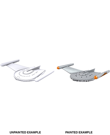 Star Trek: Deep Cuts Unpainted Miniatures: Romulan Bird-of-Prey