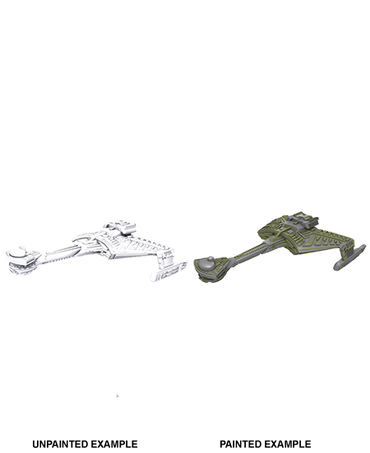 Star Trek: Deep Cuts Unpainted Miniatures: K't'inga Class