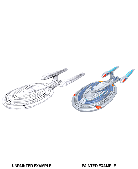 Star Trek: Deep Cuts Unpainted Miniatures: Sovereign Class