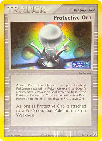 Protective Orb (90/115) (Stamped) [EX: Unseen Forces]