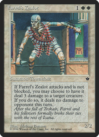 Farrel's Zealot (NM) (EN) First Edition