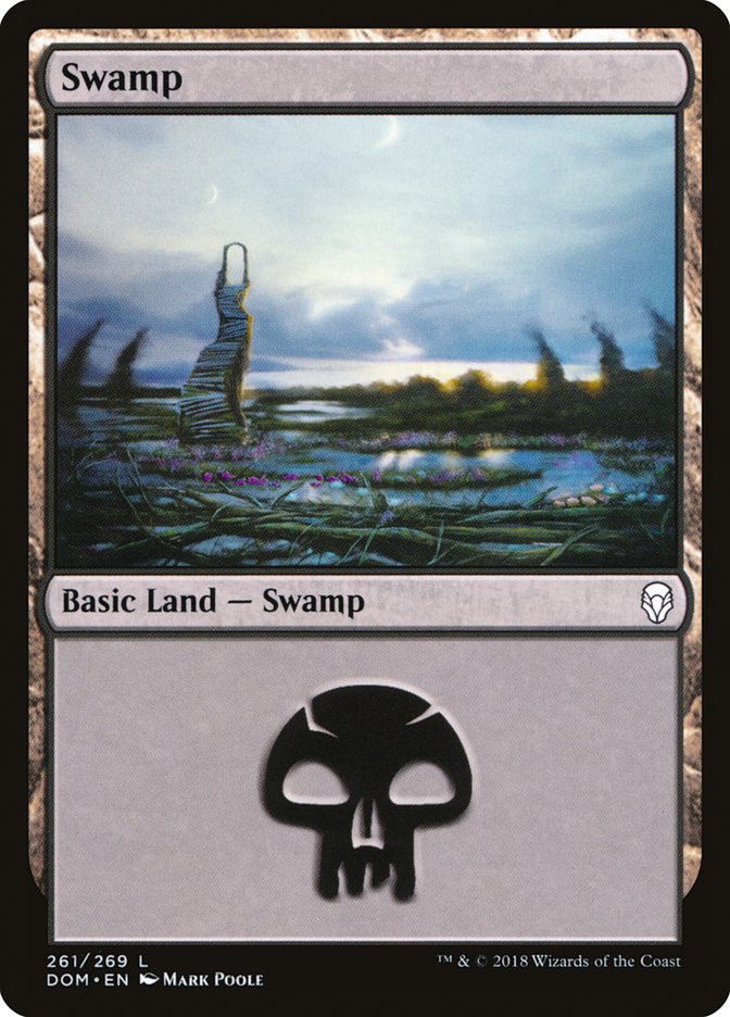 Swamp (261) [Dominaria]