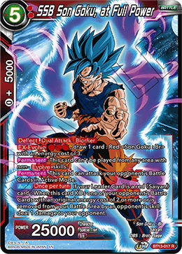 SSB Son Goku, at Full Power (Rare) (BT13-017) [Supreme Rivalry]