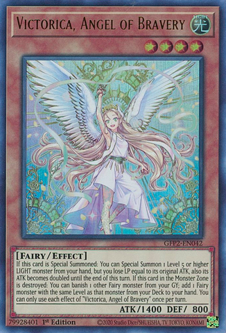 Victorica, Angel of Bravery [GFP2-EN042] Ultra Rare