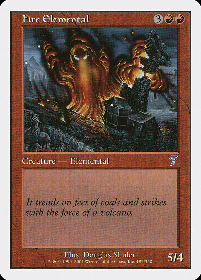 Fire Elemental [Seventh Edition]