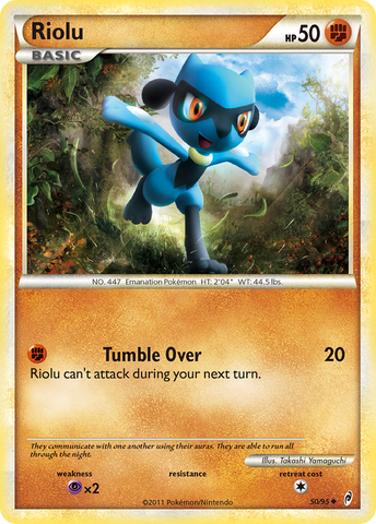 Riolu (50/95) [HeartGold & SoulSilver: Call of Legends]