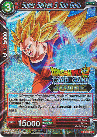 Super Saiyan 3 Son Goku (P-003) [Judge Promotion Cards]