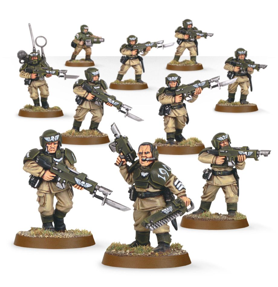 Cadian Infantry Squad