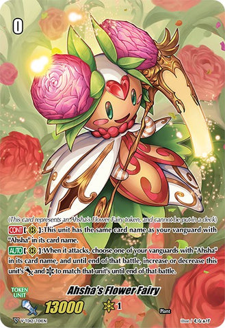Ahsha's Flower Fairy (V-TD12/T01EN) [Ahsha]