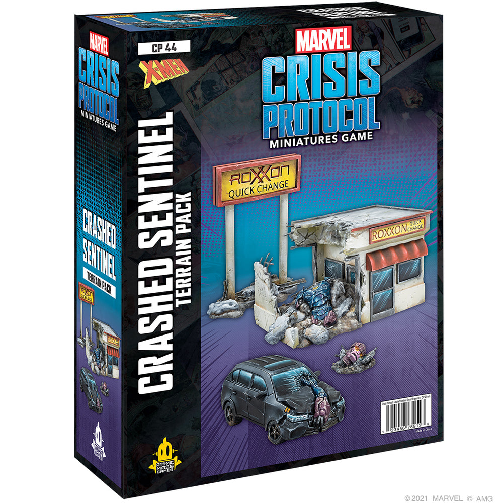 Marvel Crisis Protocol: Crashed Sentinel Terrain Pack