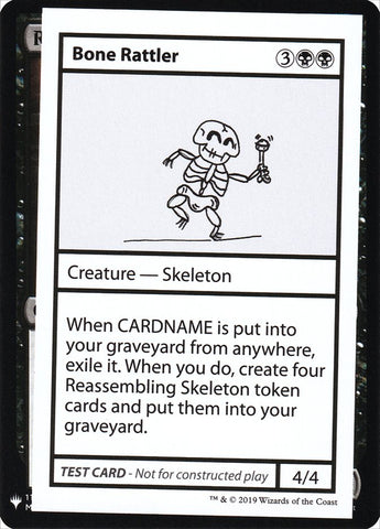 Bone Rattler [Mystery Booster Playtest Cards]