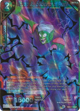 Piccolo Jr., Eradicator of Peace (DB3-115) [Giant Force]