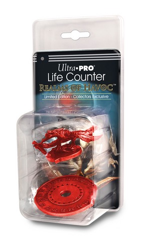 Ultra Pro Life Counter: Realms of Havoc - Dayoote (Red)