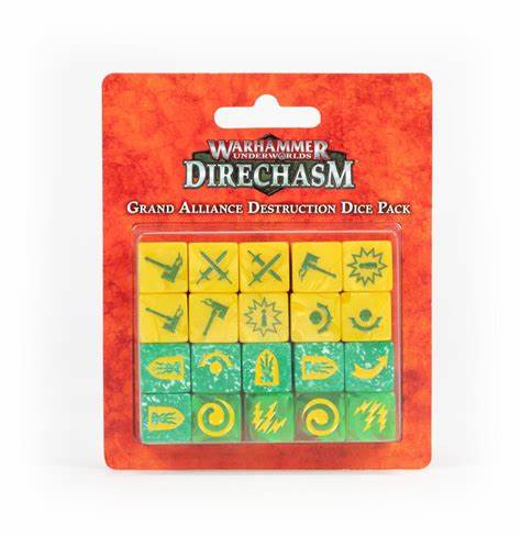 Direchasm Grand Alliance Destruction Dice Pack