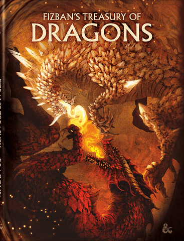 Fizban's Treasury of Dragons Alternate Cover (Sourcebook for Players and Dungeon Masters)