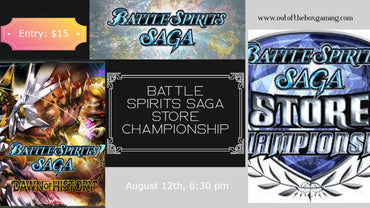 Battle Spirits Saga Store Championship Aug12th ticket