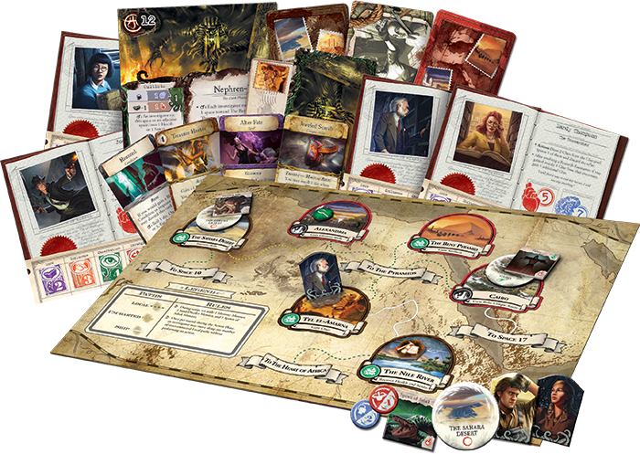 Eldritch Horror: Under the Pyramids