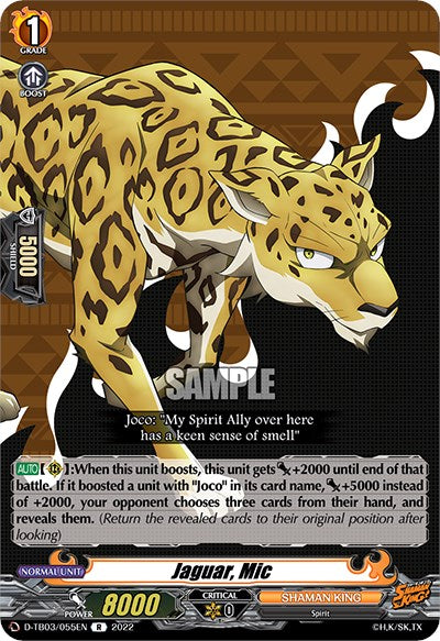 Jaguar, Mic (D-TB03/055EN) [Shaman King]
