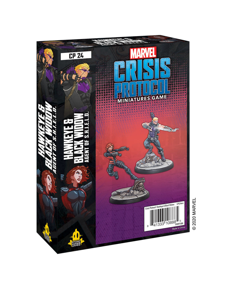 Marvel Crisis Protocol: Hawkeye & Black Widow