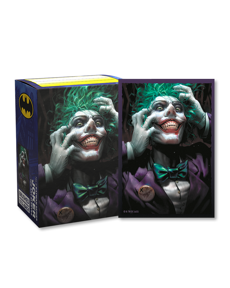 Dragon Shields: (100) Brushed Art - The Joker