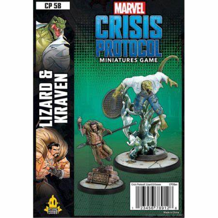 Marvel Crisis Protocol: Lizard and Kraven