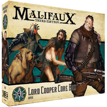 Malifaux: Explorers Society Lord Cooper Core Box