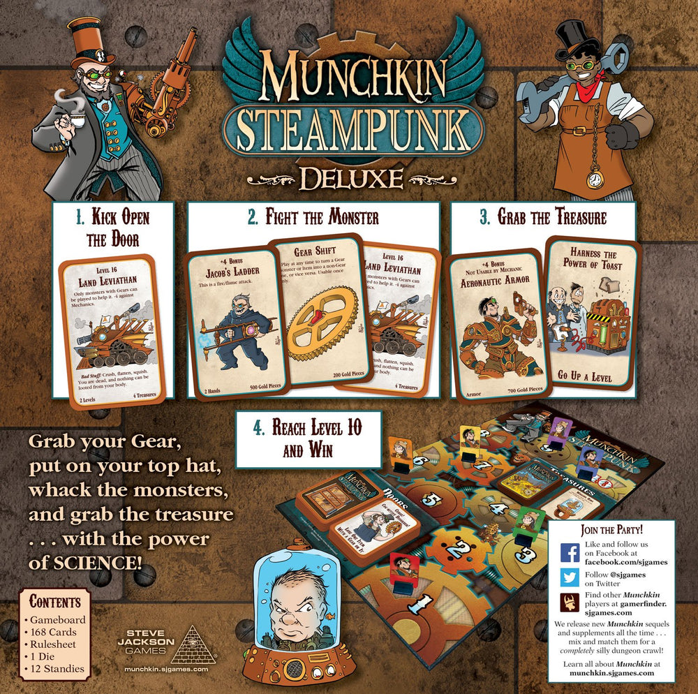 Munchkin Steampunk Deluxe