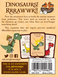 Munchkin 9: Jurassic Snark